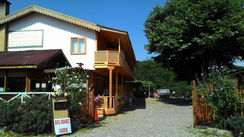 Motel Zumrut Bahce Gokcedere Exterior foto